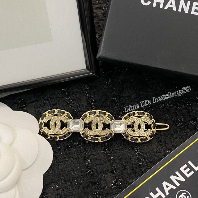 Chanel專櫃新款飾品髮夾 香奈兒熱銷款小香髮夾 zgb2139